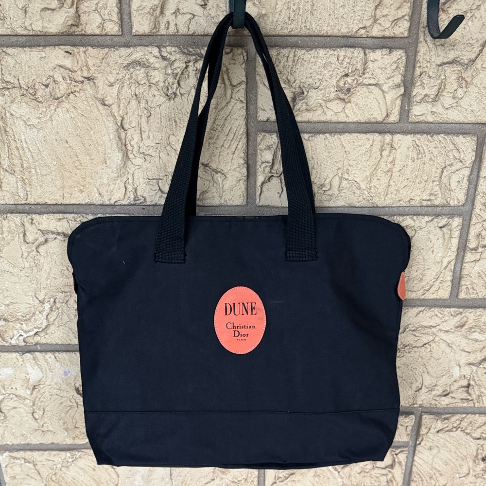 Christian Dior  ‘Dune Traveler’ canvas tote, Large, Vintage Rare Hard to find - Picture 4 of 12